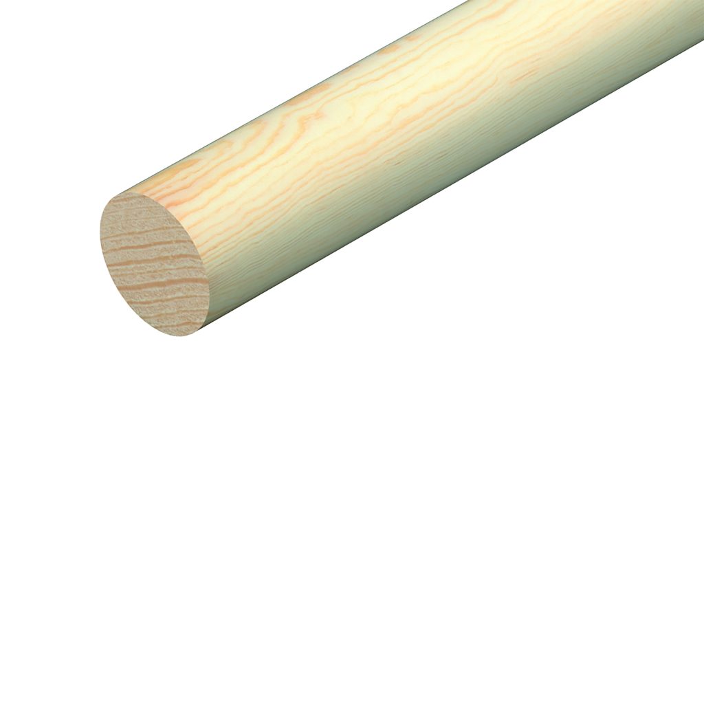 18 x 18 x 2400mm Pine Dowel PEFC Dowel 18mm Pine 2.4M (H)