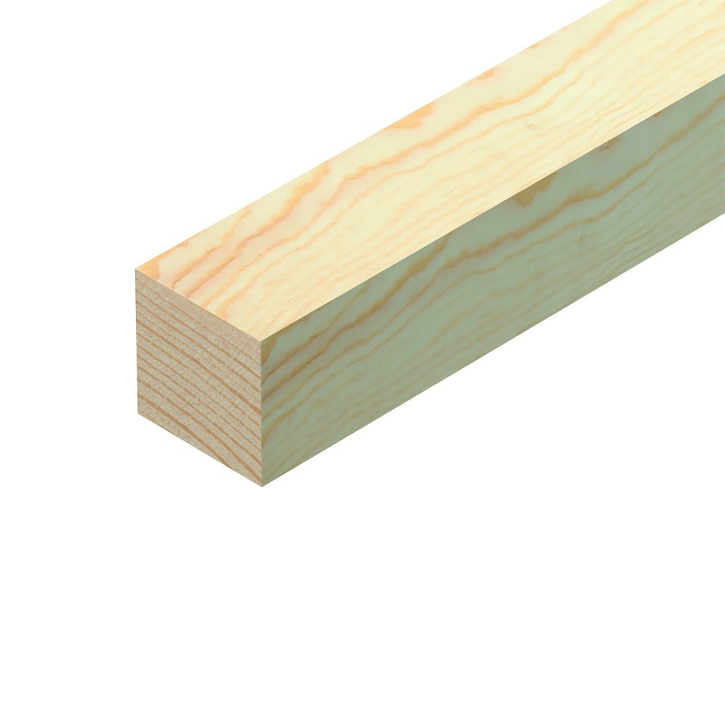 20 x 20 x 2400mm Pine Stripwood PEFC Clear Pse 21 x 21mm 2.4M Pine (G)