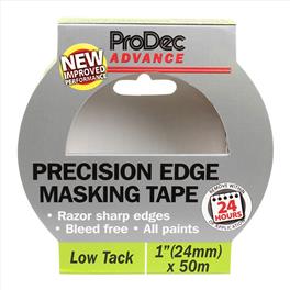 24Mm X 50M Low Tack Prec. Edge Mask Tape