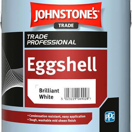 Johnstones Trade Eggshell 5L Brilliant White