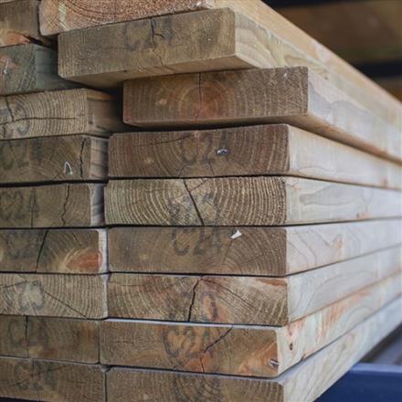 47x150mm Treated Timber (6"x2"), 3.6m - UC2 C24, Kiln Dried & Regularised
