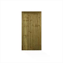 Image of treated featheredge gate, treated to UC3.