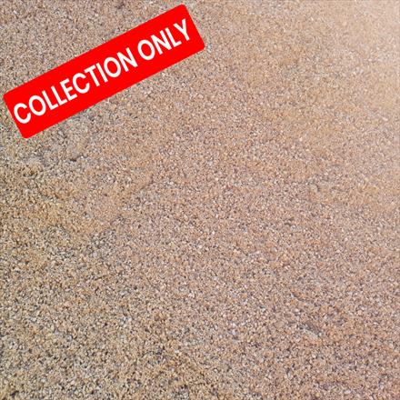 Sharp/Concrete/Grit Sand- SCOOP COLLECTION Level scoop is 820kg (Collected)