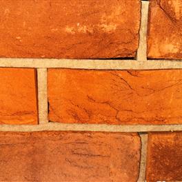 Image of Sundridge red handmade brick sample board. Available at FORT Builders' Merchant. 
