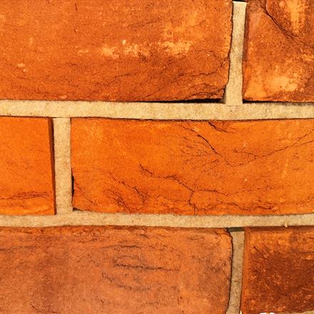 Image of Sundridge red handmade brick sample board. Available at FORT Builders' Merchant. 