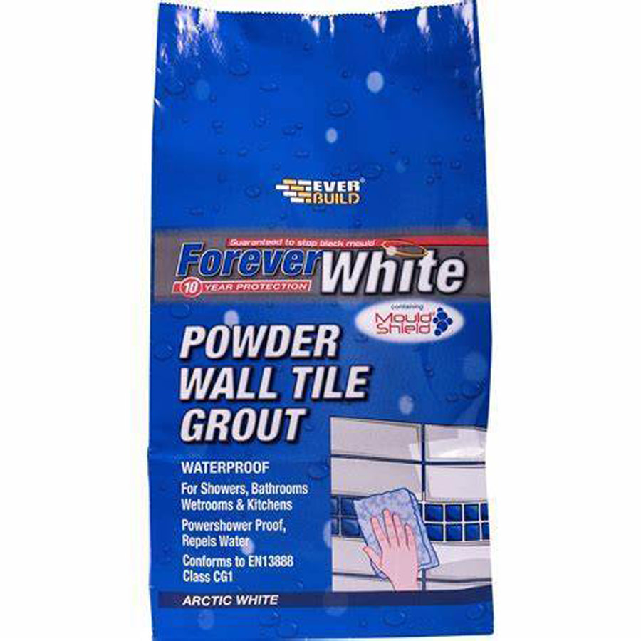 White Powder Wall Tile Grout - 1.2kg