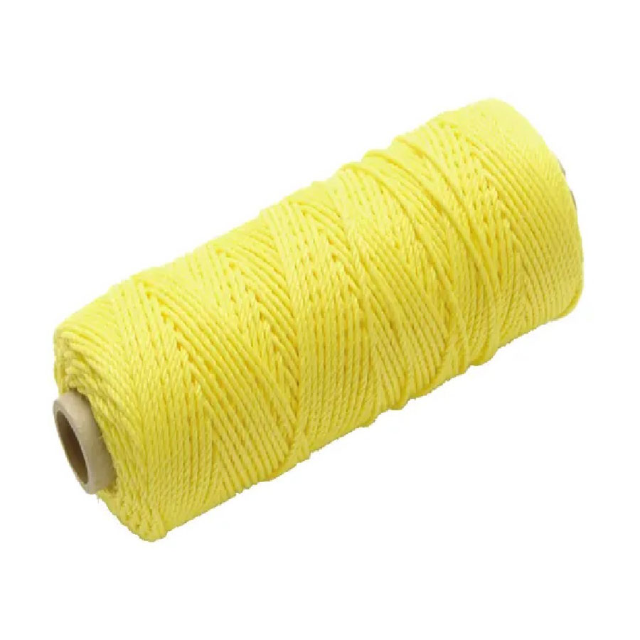 Faithfull Hi-Vis Nylon Brick Line 105M - Yellow