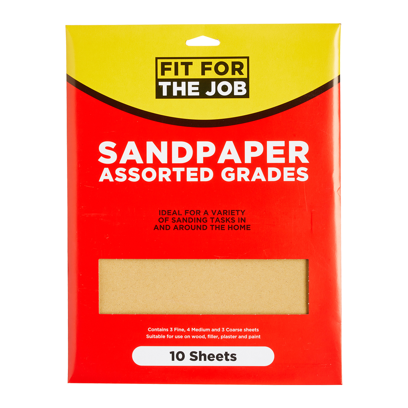 Ffj Sandpaper - Assorted (Pk10)